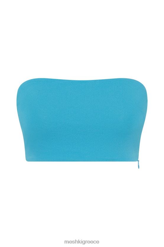 Meshki Stephanie crepe bandeau aqua είδη ένδυσης JJN40N1148