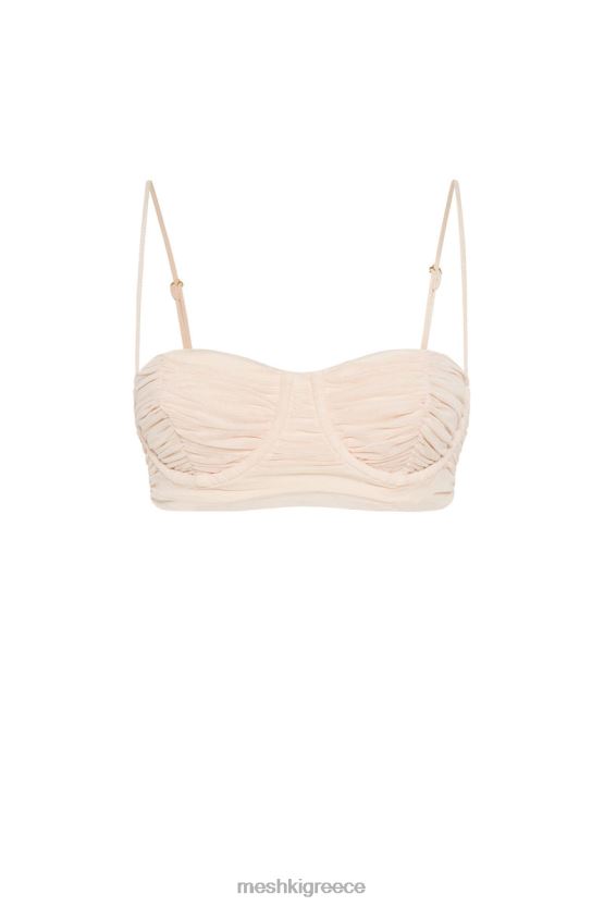 Meshki bralette φλιτζάνι από διχτυωτό πλέγμα tessa κρέμα είδη ένδυσης JJN40N1207